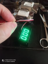 Detector DC Monitor Voltage-Meter Motorcycle Green 3-Wires 12v-Capacity Blue Car LED