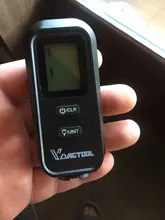 VDIAGTOOL VC100 VC200 coche medidor de espesor Medidor para la pintura del coche medidor de luz de fondo con LCD de espesor de revestimiento de coches de Fe/nFe