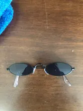 Gafas de sol ovaladas Retro para mujer, lentes de sol femeninos de lujo, pequeñas, negras, rojas y amarillas, UV400