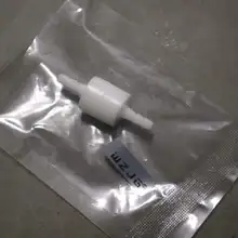 Válvulas de retención de fluidos en línea de agua sin retorno para combustible, Gas y líquido, plástico, unidireccional, 4/6/8/10/12