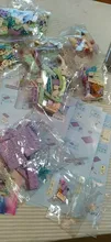 Las chicas amigos princesa de hielo Castillo juegos casa conjunto películas muñecos de caballo de Juguetes de bloques de construcción para chico creativo regalos