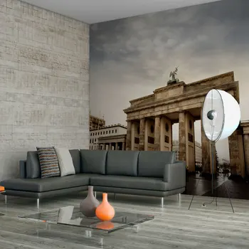 

Wall mural-tourists at the Brandenburg Gate-250x193 cm