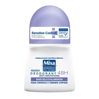

MIXA Deodorant Sensitive Comfort Ball without aluminum salts-150 ml