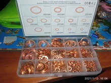 Gasket Washer Ring-Tool Accessories-Pack Sealing Boat Crush Copper New Hardware Sump