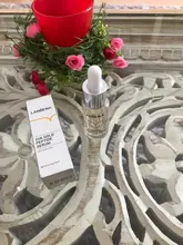 LANBENA-suero antiarrugas y Antienvejecimiento, suero de seis péptidos dorados de 24K, tratamiento reafirmante, líneas finas, blanqueamiento hidratante