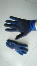 Invierno guantes de ciclismo bicicleta caliente pantalla táctil guantes dedo completo impermeable al aire libre ciclismo esquí motociclismo