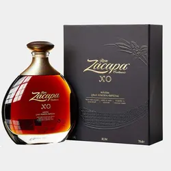 RON ZACAPA XO ULTRA-PREMIUM - ESTUCHE CON BOTELLA DE LUJO - AÑEJADO EN BARRICA DE ROBLE