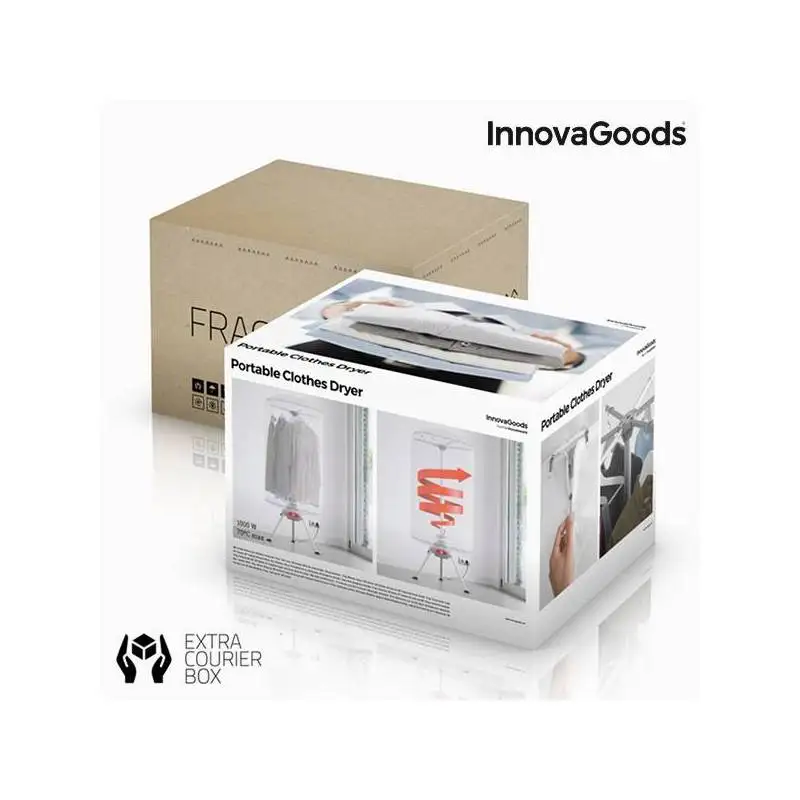 Сушилка портативная InnovaGoods 1000 Вт белая