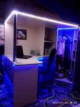 Led-Strip-Light Lamp Tape Controller Rgb 5050 Diode Adapter Flexible Ribbon DC12V Fita