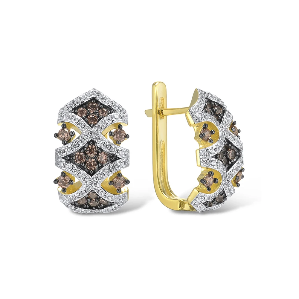 Серебряные серьги VALTERA проба 925