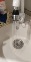 Grifo aireador de cocina, 2 modos, 360 grados, ajustable, filtro de agua, ahorro de agua, boquilla para grifo, Conector de Ducha