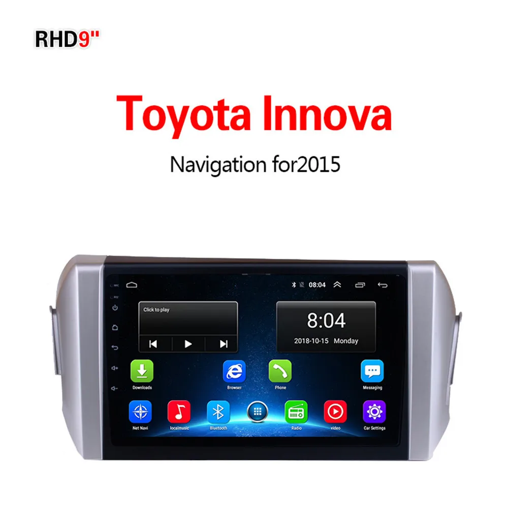 Lionet GPS Navigation for Car Toyota Innova 9Inch RT1017X - Размер экрана, дюймов: 4G2G32G