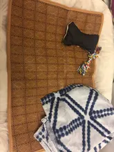 Large Dog House-Bed Kennel Teddy Pet-Supplies Dog-Cage Cat Golden-Fur for Warm Four-Seasons