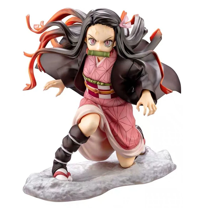 Kotobukiya Demon Slayer Kimetsu no Yaiba ARTFX J Kamado Tanjirou Nezuko Agatsuma Zenitsu фигурка игрушка модель подарок