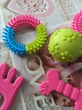 Pet-Toys Dog Toy Puppy Rubber-Resistance Chew Small Dogs Teeth-Cleaning Bite 10PCS 