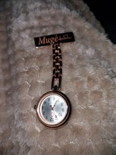 Broche personalizado grabado con tu nombre, Pin de solapa de acero inoxidable, de alta calidad, oro rosa, Fob, reloj de enfermera