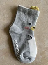 Warmom-Calcetines de dibujos animados en 3D para niños recién nacidos, antideslizantes, suaves, cálidos, para niños de 0 a 3 años