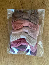 Pinzas para el pelo para niña pequeña, lazos, pasador de pana para niño, horquillas retro para fiesta, Clip de pico de pato