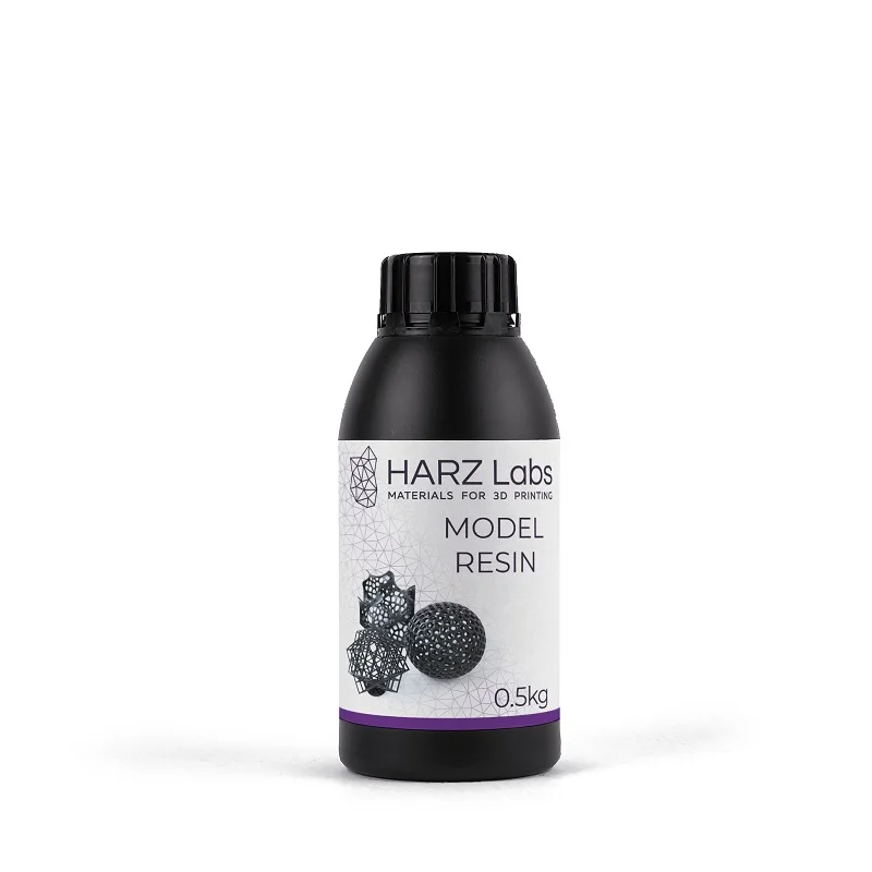 Материал для 3D Печати УФ Смола Model Harz labs фотополимер для 3D принтеров DLP lcd - Цвет: Black 500 ml
