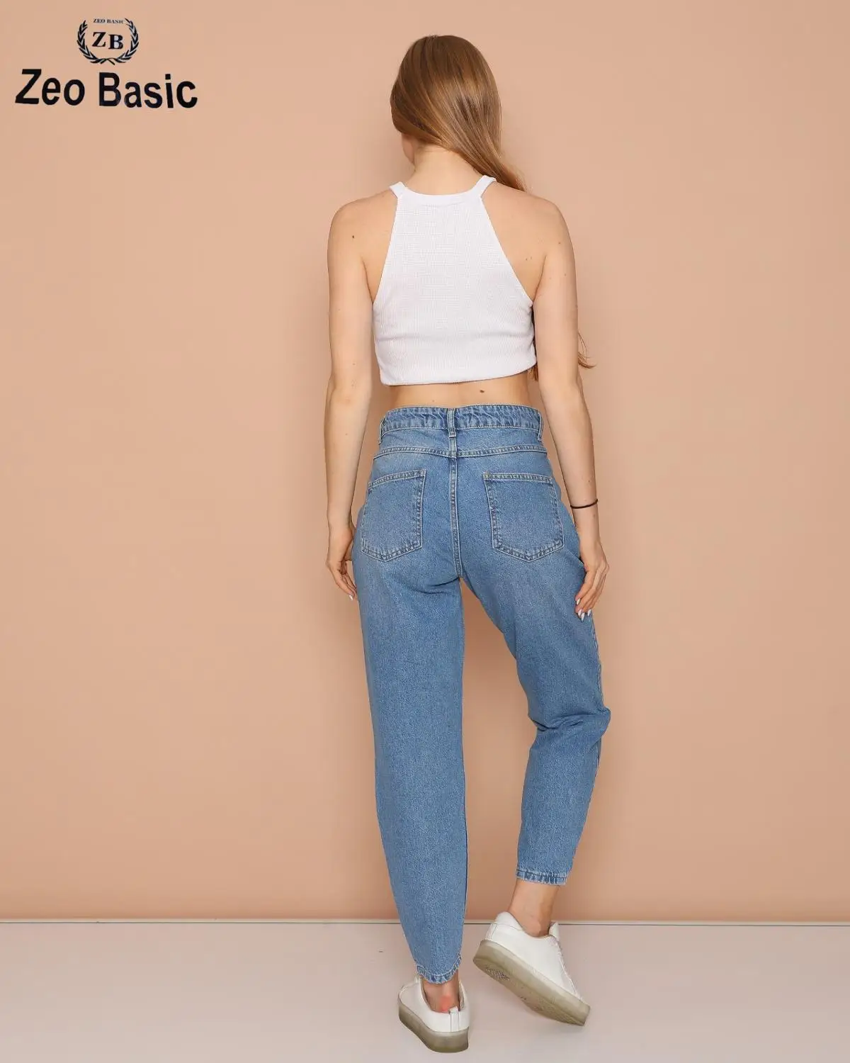 ZEO BASIC TREND MOM JEANS ZEO BASIC TREND MOM JEANS