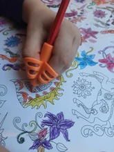 Lápiz para escribir para niños, soporte para bolígrafo de silicona para aprender a practicar, dispositivo para corregir postura, 3 uds.