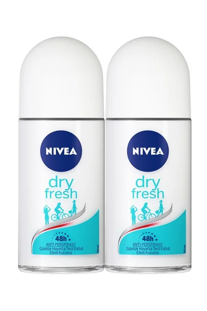 Nivea Dry Fresh Roll-On Deodorant 50 ml Women-2 Pcs 1
