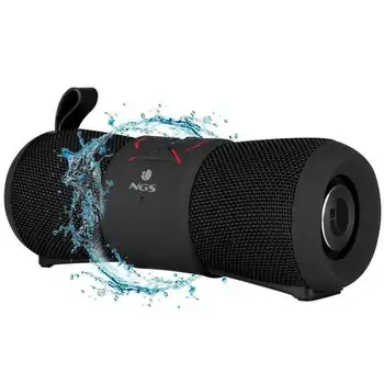 

Bluetooth speaker ngs waterproof tws speaker roller power black - 24w - true wireless-ip67-aux input-2000mah battery