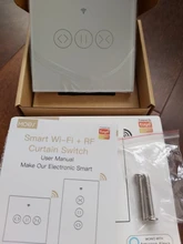 Motor-Switch Curtain Roller Blinds RF433 Tuya Remote-Control Wifi Smart-Touch Smart-Life-App