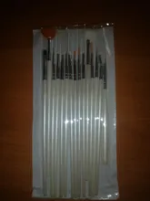 Juego de pinceles para uñas acrílicas, Set de 15 Uds. De pinceles para delinear uñas, pluma de dibujo, pluma de pintura para diseño, 8/7/6/5/3 Uds.