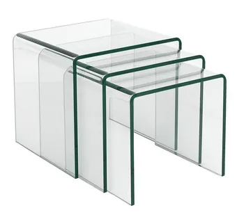 

Table VULCAN NEW, nest-three tables-, Crystal