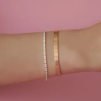 

Stone Gold Bracelet 05-455-4BLK1338 (On The Left)