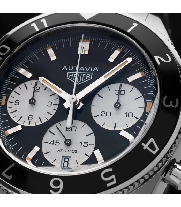 Часы TAG HEUER CALIBRE HEUER HERITAGE 02 хронограф CBE2110.FC8226