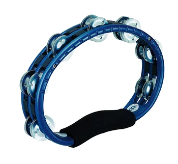

Tmt1a-b traditional tambourine, 2 rows of bells, plastic, blue, Meinl