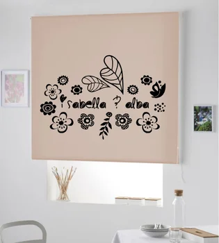 

Blind Iroa customizable child/Flowers! ROLLER BLINDS TRANSLUCENT! (LAND 100X175)