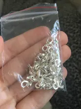 Ganchos de cierre de langosta para collar, 50 Uds., 10/12/14mm, anillos de Metal, hierro, Color dorado, conectores de corchetes, suministros de joyería Diy