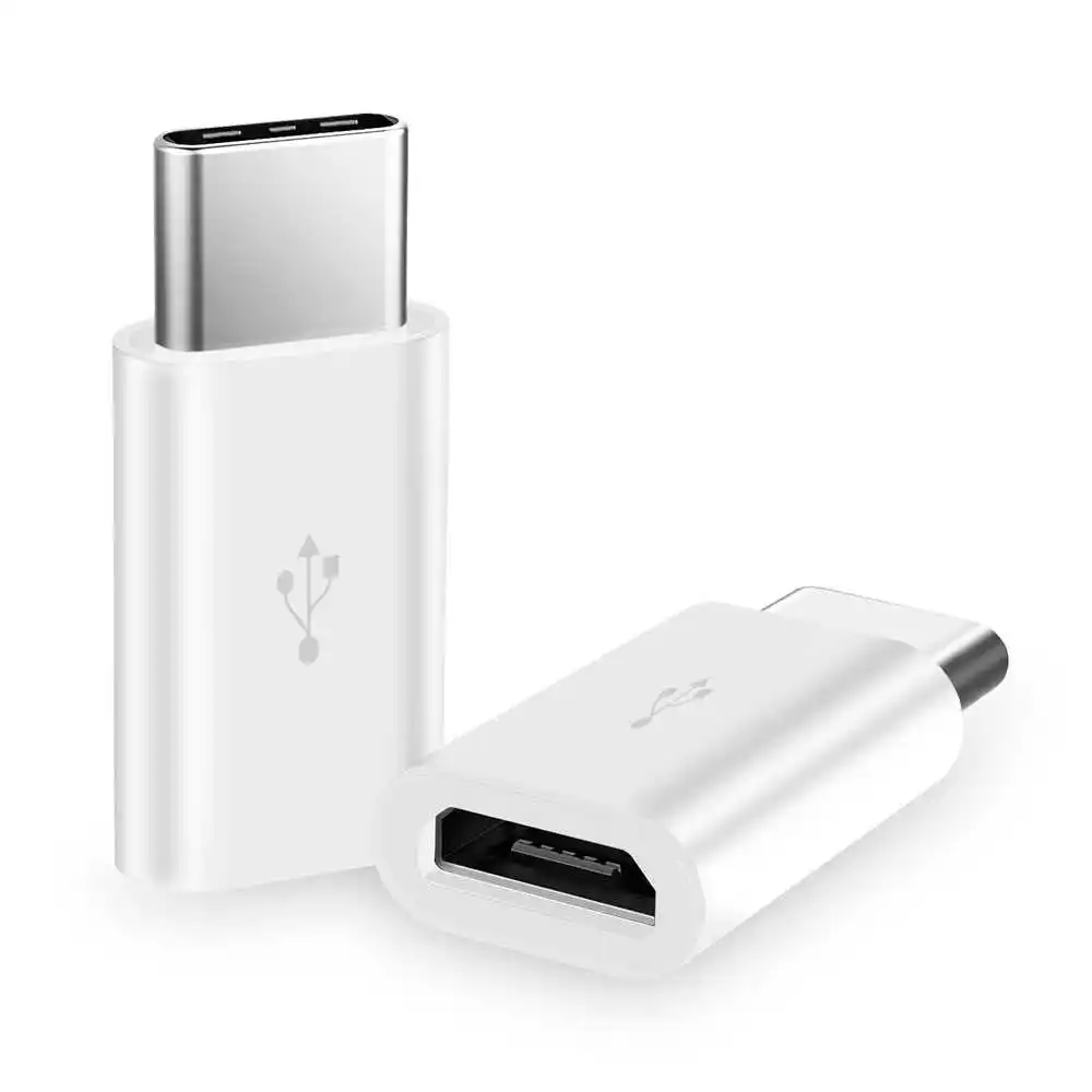 Адаптер Micro USB Type C с 5 контактами для зарядки и синхронизации данных Samsung S10/A50/A40/A20