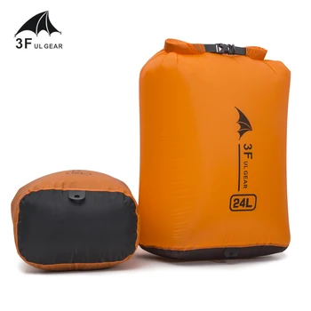 3F UL GEAR Ultralight Waterproof Bag For Rafting Floating Drifting Packraft Rectangle Storage Folding Travel 6/12/24/36L 3