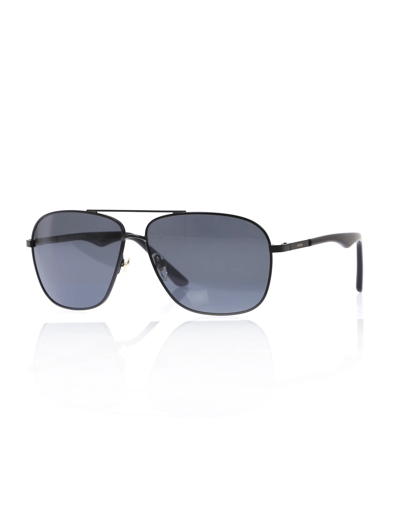 

Men's sunglasses hw 1823 03 metal black organic square square 60-13-145 hawk