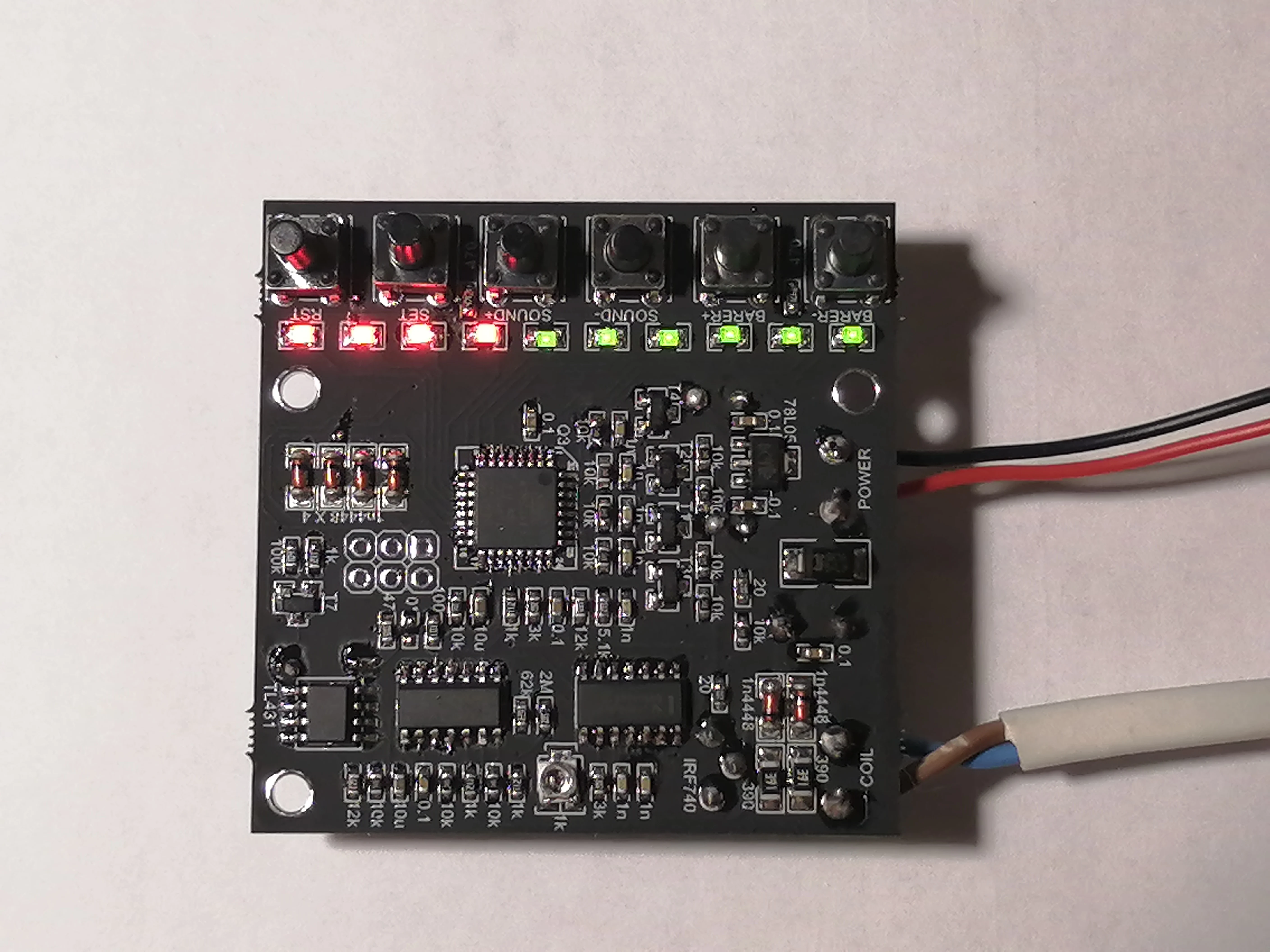 Metal detector, metal detector board, clone Pi, clone Pi, Clon pi, Clon