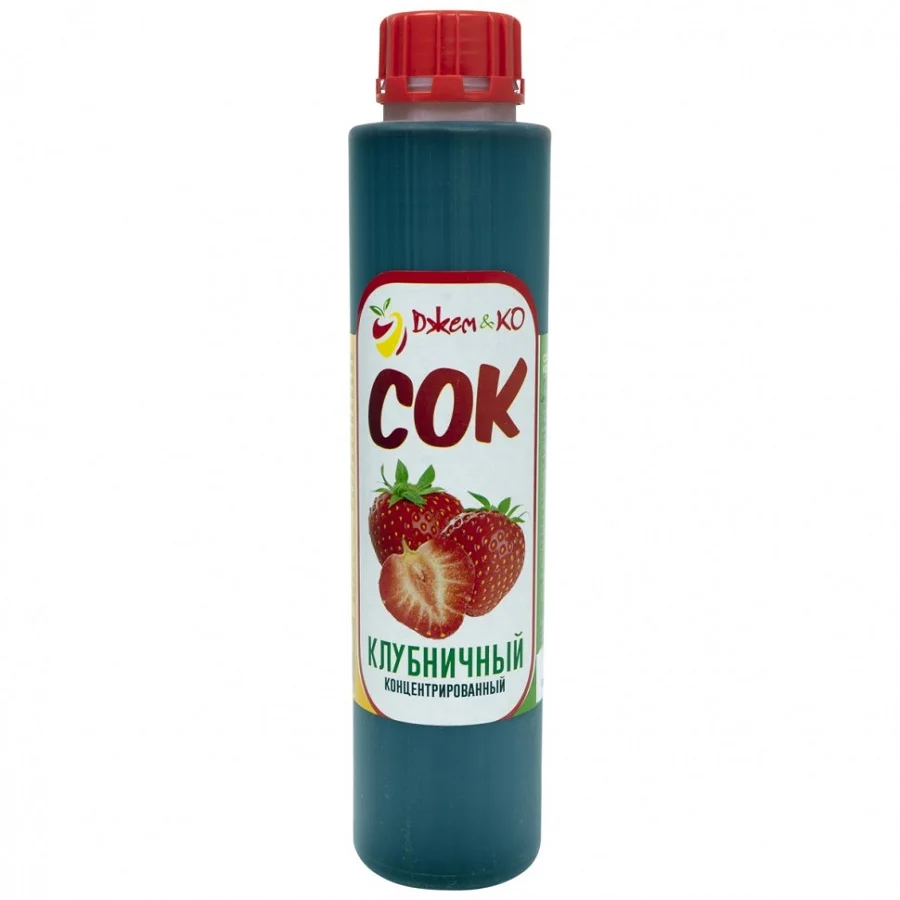 Сок концентрированный Клубничный 2 5-3 0% Джем&ampКО 1 кг 5кг | Дом и - Цена: 500,00 - 2 390,00 руб.