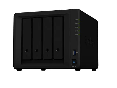 Synology DS418 - Diskstation powerful NAS 4 bays for home and office users | Компьютеры и офис