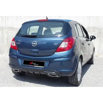 

Opel Corsa D 20112012 2013 2014 Diffuser Car Accessory Universal compatible Modified Rear Bumper attachment Flexible
