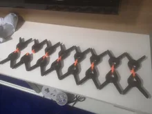 Abrazaderas de resorte de carpintería 2/3/4/6 pulgadas Herramientas de bricolaje plástico Nylon Toggle Clamp For Woodwork Spring Clip Photo Studio