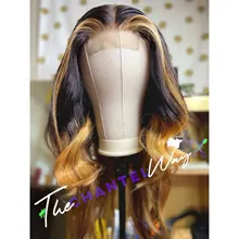 Extensiones de pelo ondulado brasileño, mechones con cierre Frontal, Color Natural, 3 o 4 mechones
