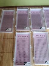 TDANCE 16 líneas Premade volumen Fans 3D/4D/5D/6D/7D Lash ruso extensiones de pestañas con volumen Pre hecho extensiones de pestañas de visón pestañas