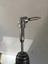 Destornillador de ángulo de extensión de broca magnética de 105 grados, vástago hexagonal de 1/4 grados, accesorios de herramientas eléctricas