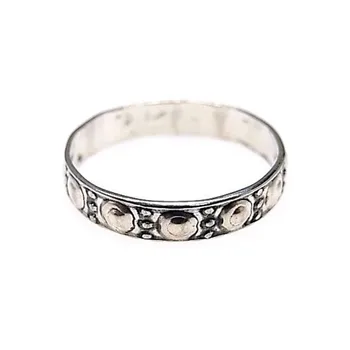 

Alliance 925 Sterling silver m oxidized edge details circles [AC0282GR] -Customizable-RECORDING INCLUDED IN THE PRICE
