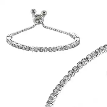 

Merve Silver Water Ways Elevator Women 'S Bracelet