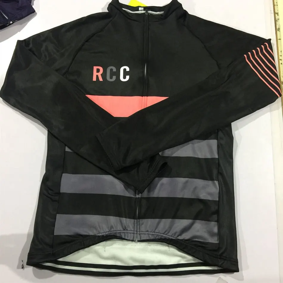 RAPHA зимняя тренировочная теплая велосипедная Джерси с длинным рукавом ropa ciclismo hombre RCC велосипед mtb шоссейный гоночный Аэро куртка Майо