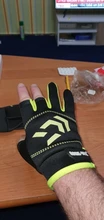 Guantes de pesca antideslizantes para hombre, protectores de manos para pesca, para deportes al aire libre, con corte de tres dedos